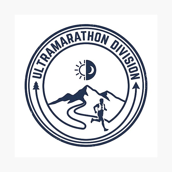 Item preview, Ultramarathon Division Badge Shirt — Retro Ultrarunner Gift designed and sold by Type2SupplyCo.