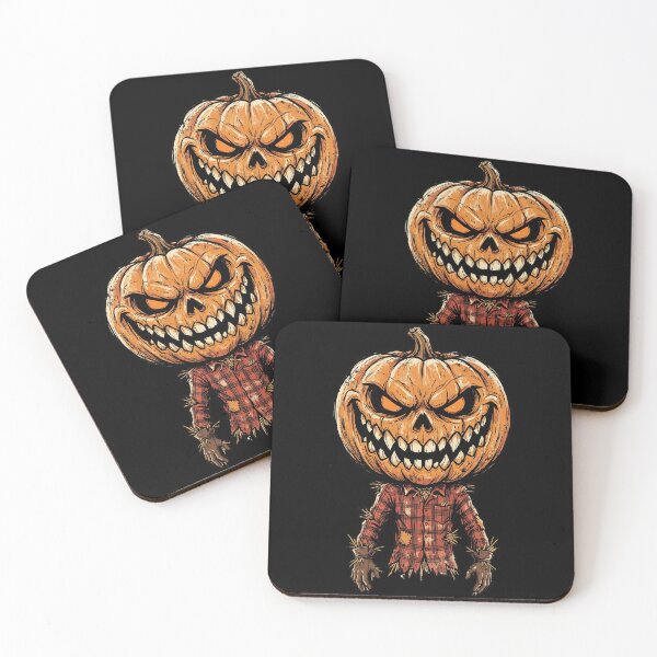 Item preview, Pumpkin-Face-Halloween-Dark designed and sold by world+167.