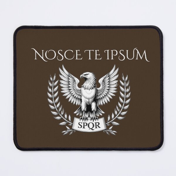 Item preview, Nosce Te Ipsum – Know Thyself Latin Quote, Ancient Philosophical Design designed and sold by semenol.