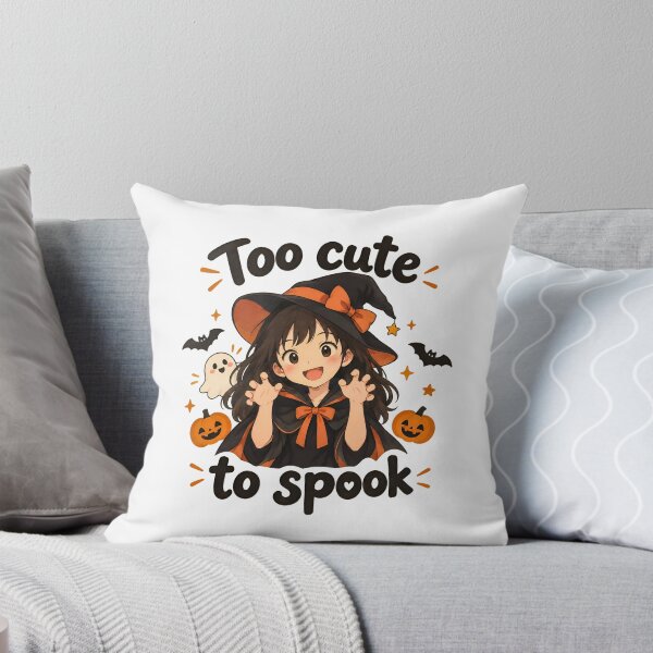 Item preview, Too Cute to Spook - Cute Girl  designed and sold by LumosArtwork.