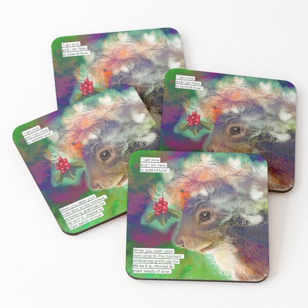 Item preview, What Love Says...Squirrel with a Message designed and sold by Jennifer R.  Cook.
