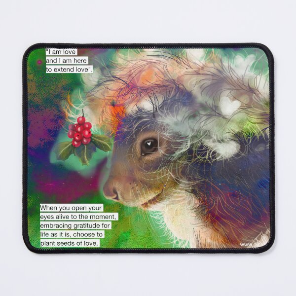 Item preview, What Love Says...Squirrel with a Message designed and sold by Jennifer R. Cook.