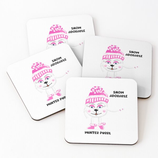 Item preview, Fun Flakes Collection - Winter Purrl designed and sold by Design By Color.