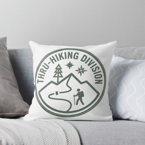 Item preview, Thru-Hiking Division Badge Shirt — Retro Thru-Hiker Gift designed and sold by Type2SupplyCo.