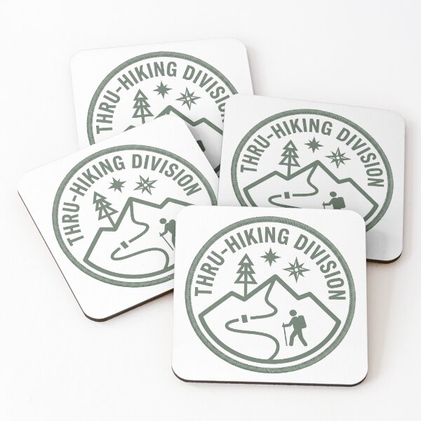 Item preview, Thru-Hiking Division Badge Shirt — Retro Thru-Hiker Gift designed and sold by Type2SupplyCo.