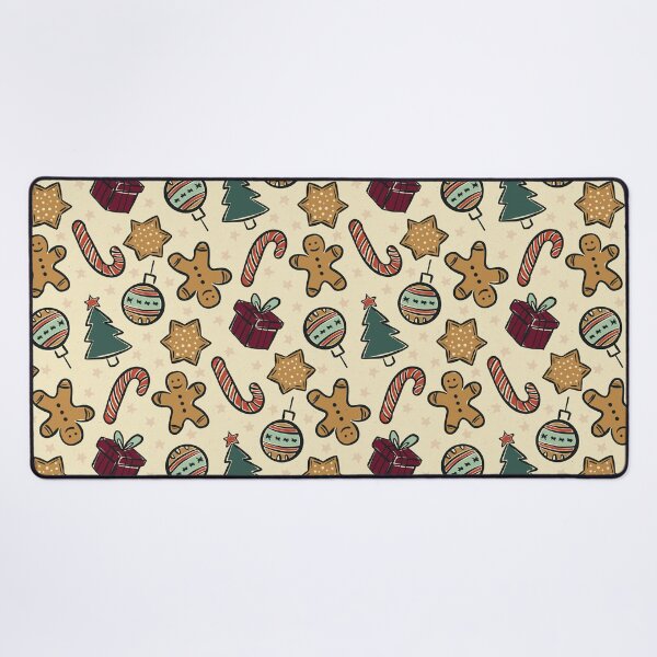 Item preview, Vintage Christmas Ornaments Pattern in Cream Retro Holiday designed and sold by Claudia S. Design.