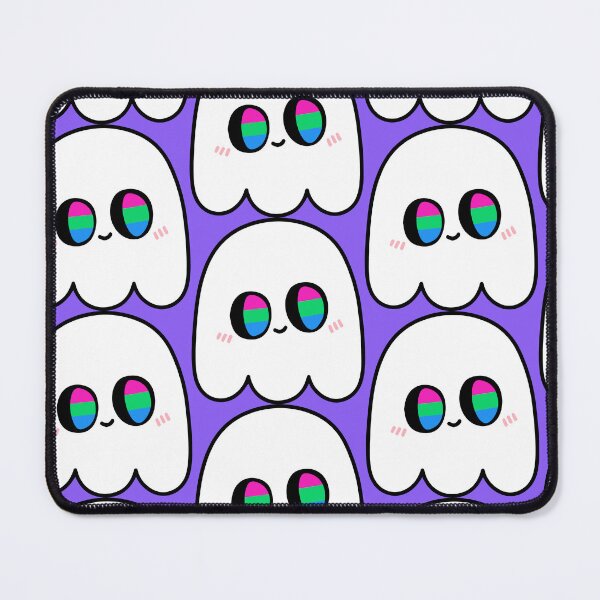 Item preview, Kawaii Polysexual Ghost – LGBTQ Halloween designed and sold by Cannaxes Studio.