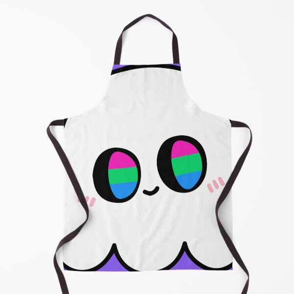 Item preview, Kawaii Polysexual Ghost – LGBTQ Halloween designed and sold by Cannaxes Studio.
