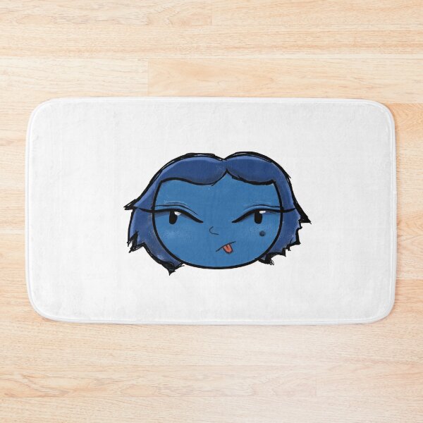 Item preview, Cheeky Blue Face Sticking Out Tongue – Sassy Kawaii Art designed and sold by davidmalec.