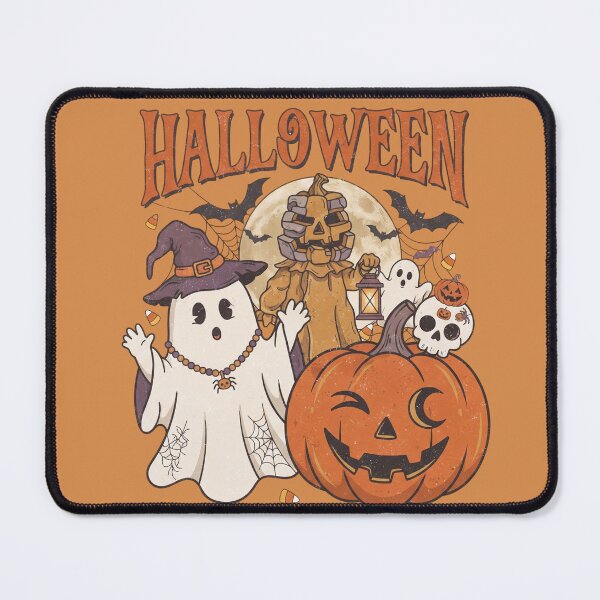 Item preview, Halloween Ghosts, Pumpkin & Witch – Vintage Spooky Halloween designed and sold by Mavie Bloom.