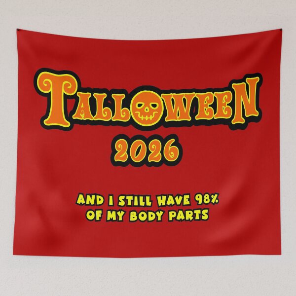 Item preview, Talloween 2026: And I Still Have 98% of My Body Parts designed and sold by Karate Octopus.