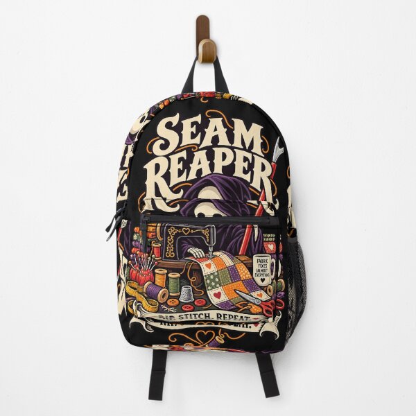 Item preview, Seam Reaper Funny Sewing Quilting Seam Ripper designed and sold by Ridaelb.