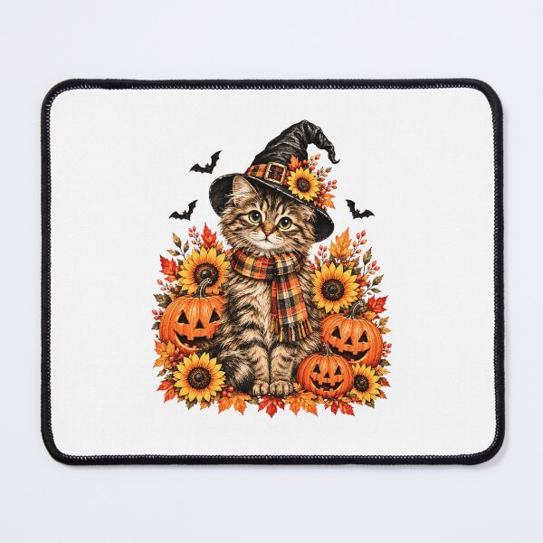 Item preview, Halloween Witch Cat designed and sold by Steele-Art.