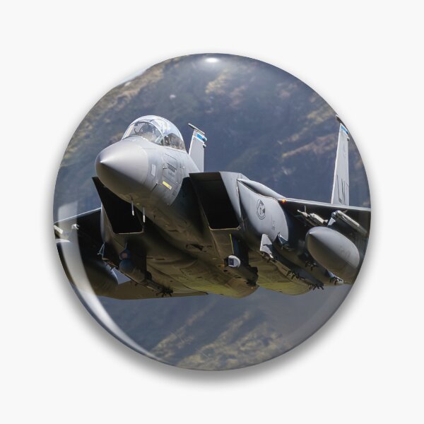 Item preview, F15E from the 492nd fighter squadron the 'Mad Hatters' at the Mach Loop Wales UK designed and sold by deeve0.
