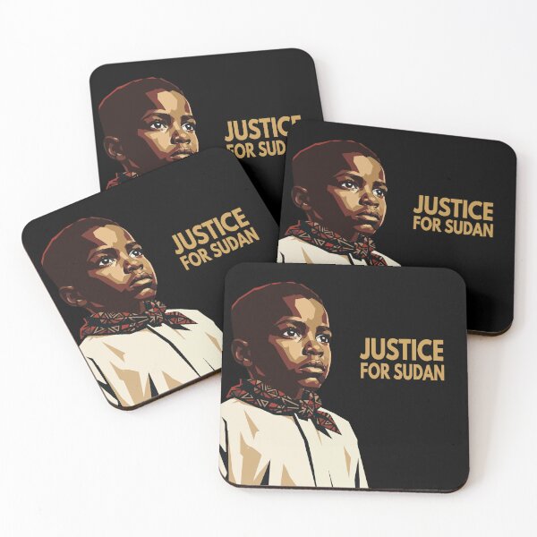 Item preview, Justice for Sudan, Child Portrait - African Human Rights designed and sold by Veroverostudio.