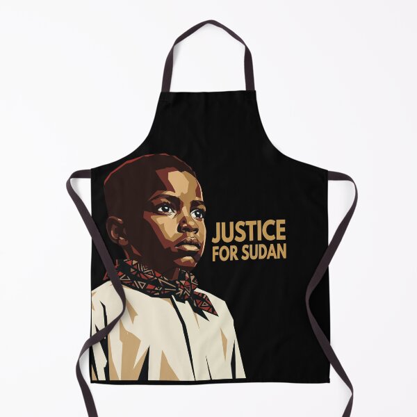 Item preview, Justice for Sudan, Child Portrait - African Human Rights designed and sold by Veroverostudio.