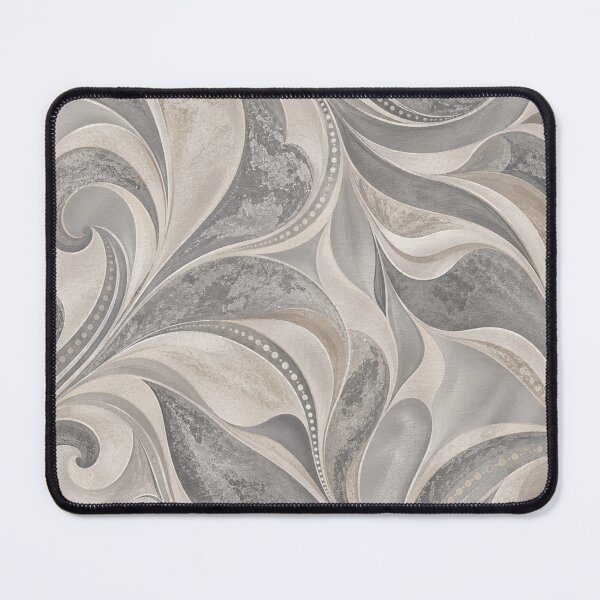 Item preview, Elegant Grey Paisley – Neutral Luxury Ornamental Pattern designed and sold by HO•Designs.