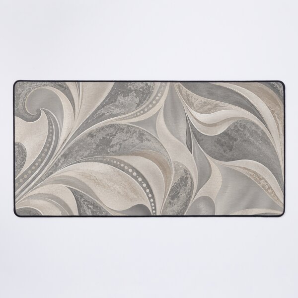 Item preview, Elegant Grey Paisley – Neutral Luxury Ornamental Pattern designed and sold by HO•Designs.