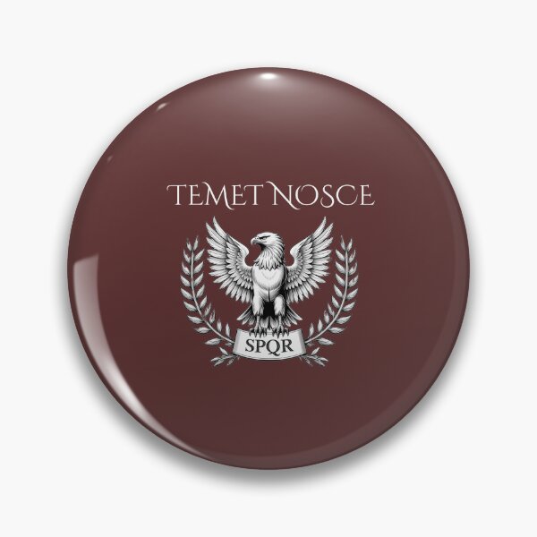Item preview, Temet Nosce – Know Yourself Latin Phrase, Classical Philosophy Dark Academia Design designed and sold by semenol.
