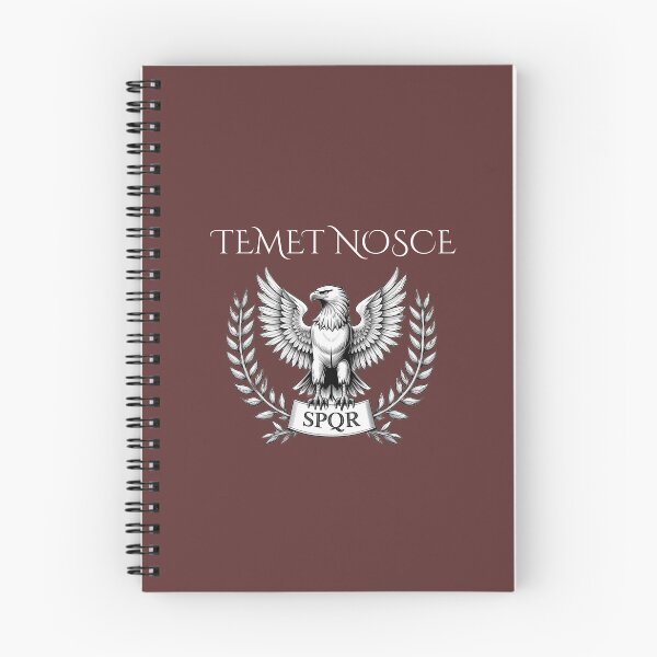 Item preview, Temet Nosce – Know Yourself Latin Phrase, Classical Philosophy Dark Academia Design designed and sold by semenol.