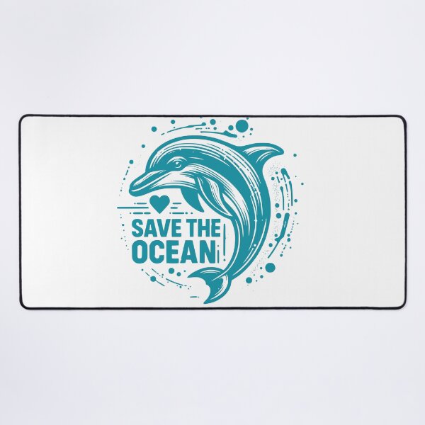 Item preview, Save the ocean beautiful dolphin classic t-shirt designed and sold by Knowvhere.
