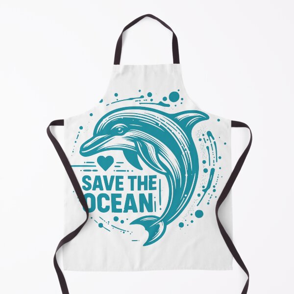 Item preview, Save the ocean beautiful dolphin classic t-shirt designed and sold by Knowvhere.