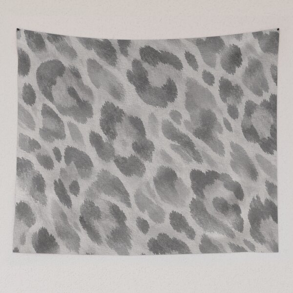 Item preview, Silver Grey Leopard Print – Elegant Neutral Animal Pattern designed and sold by HO•Designs.