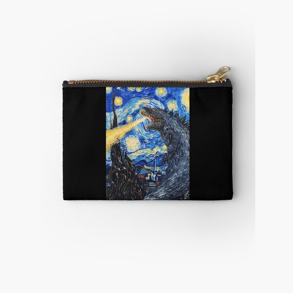 Item preview, Vincent Van Gojira Vincent Van Goghzilla Godzilla Destroying The Starry Night designed and sold by ShaniGalloway.