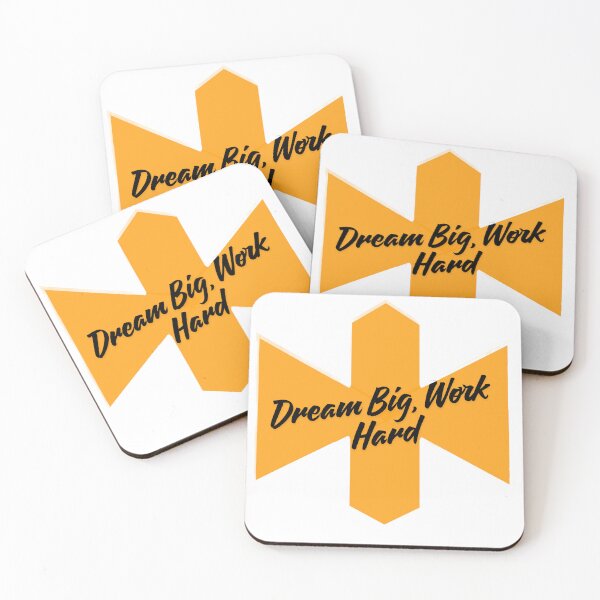 Item preview, Dream Big Work Hard Motivational Quote Design designed and sold by Shopovibe.