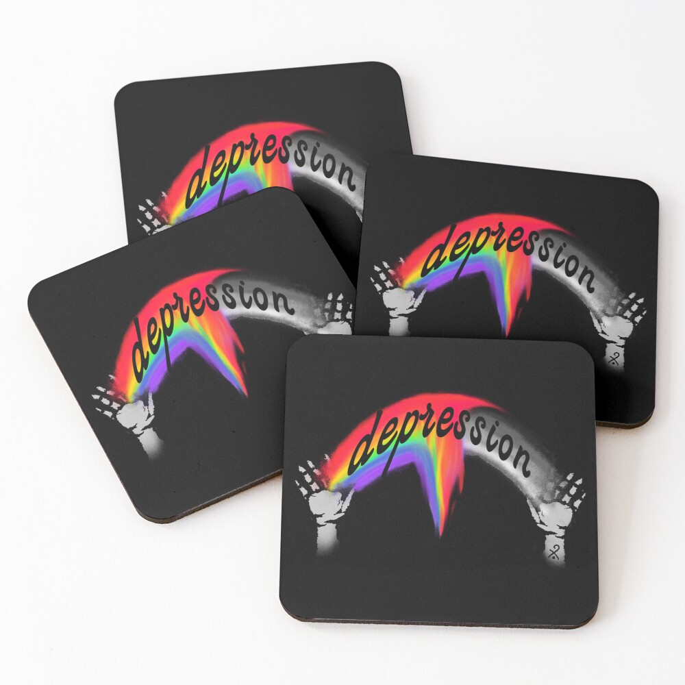 Item preview, Coasters (Set of 4) designed and sold by ConfuzRandomly.