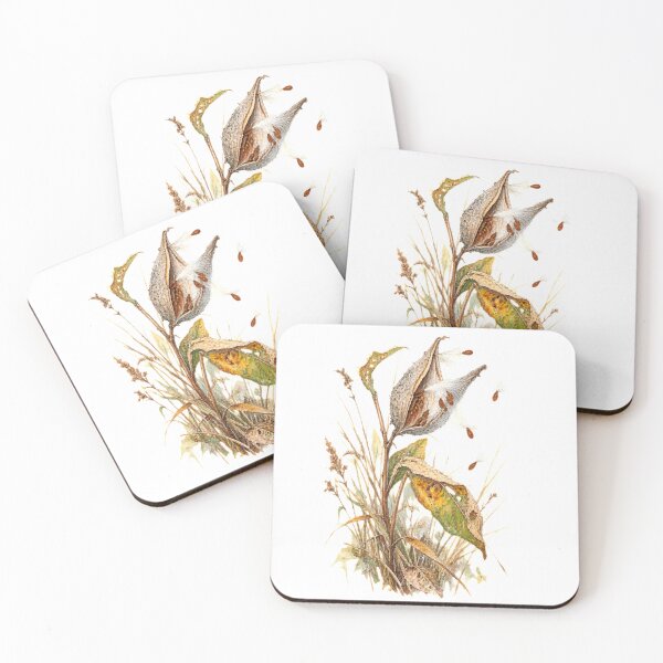 Item preview, Milkweed Seed Pod | Native Meadow Nature Study designed and sold by SusanSweetArt.