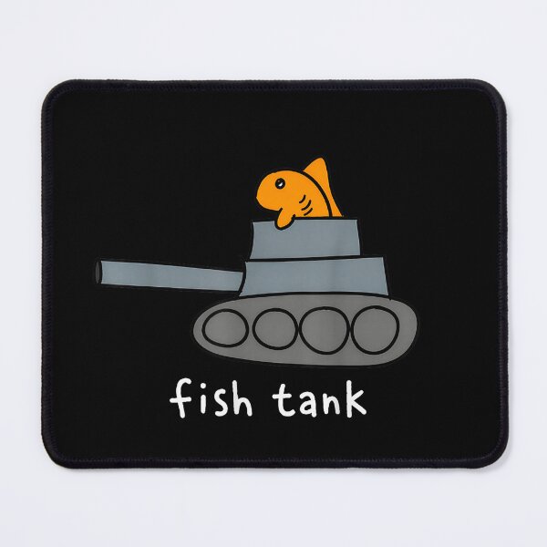 Item preview, Literal Fish Tank - Funny Visual Animal Pun designed and sold by Creative Spark.