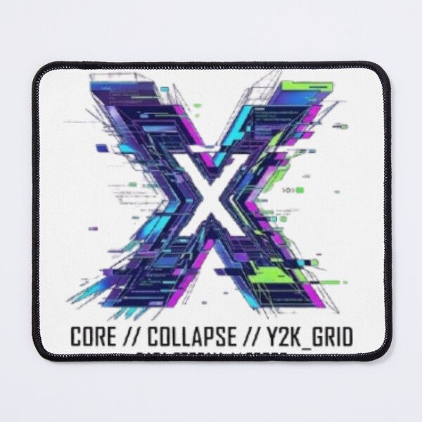 Item preview, X Cyber Grid Collapse designed and sold by TATOXIDE.