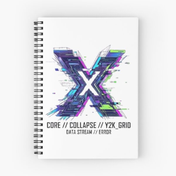 Item preview, X Cyber Grid Collapse designed and sold by TATOXIDE.
