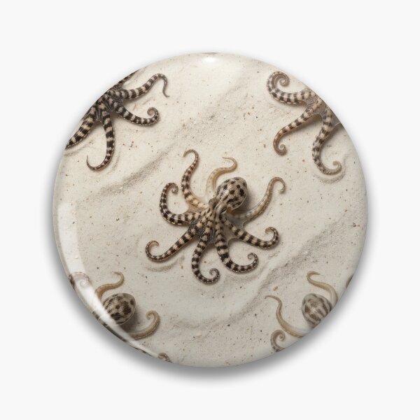 Item preview, Mimic Octopus – Repeating Camouflage Pattern designed and sold by Helt-enkelt.