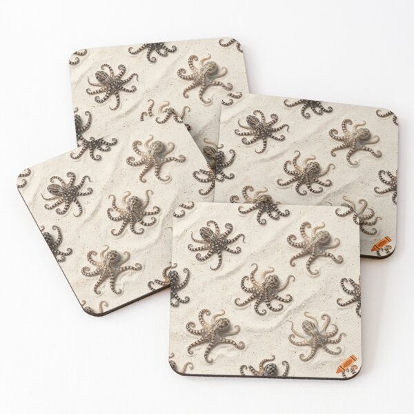 Item preview, Mimic Octopus – Repeating Camouflage Pattern designed and sold by Helt-enkelt.