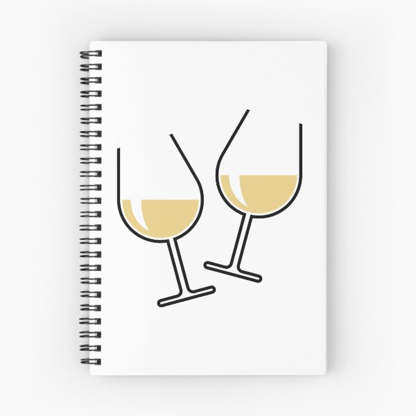 Item preview, 2 Toasting White Wine Glasses (Bulbous / Open) designed and sold by MrFaulbaum.