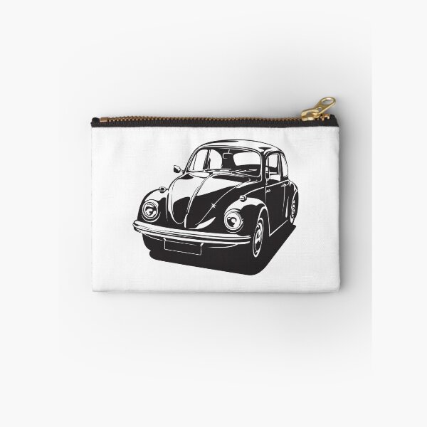 Item preview,  Classic 1300L Azul, Classic Bug Car, Vintage Beetle Vector Illustration, Retro 70s Car designed and sold by Tonsala.