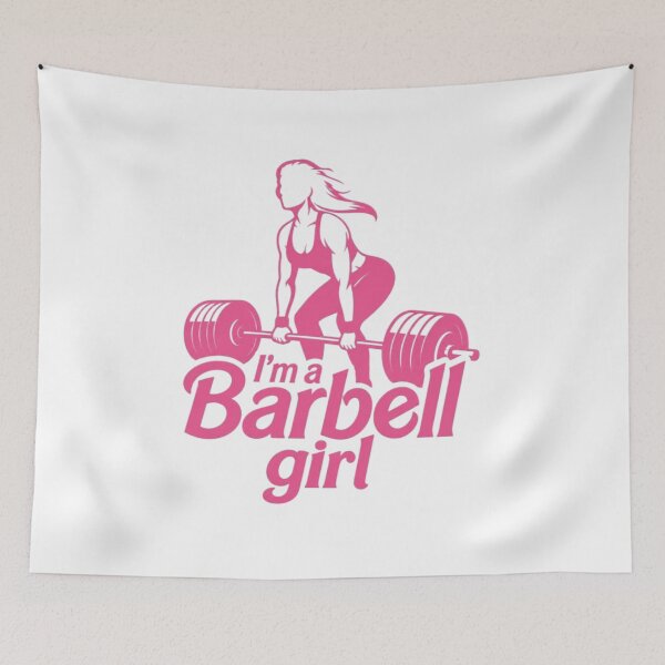 Item preview, Barbell Girl Fitness designed and sold by wingoo22.