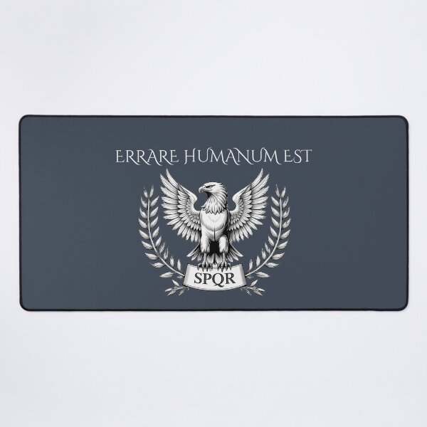 Item preview, Errare Humanum Est – To Err Is Human Latin Quote, Philosophical Classical Design designed and sold by semenol.