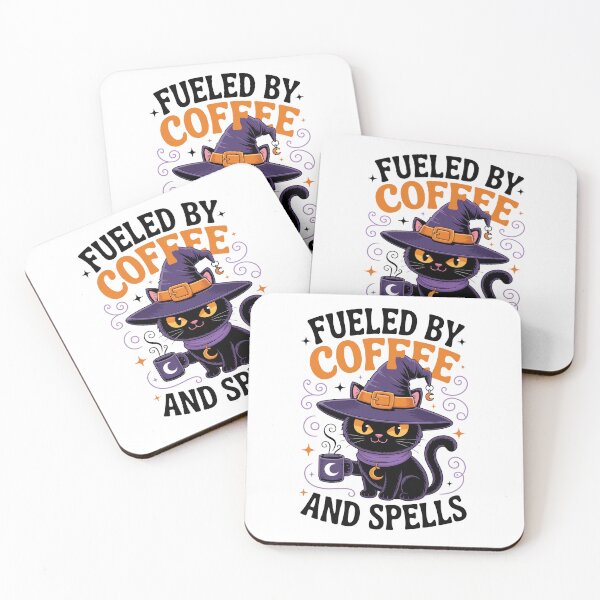 Item preview, Fueled by Coffee and Spells   designed and sold by jkrphoto.