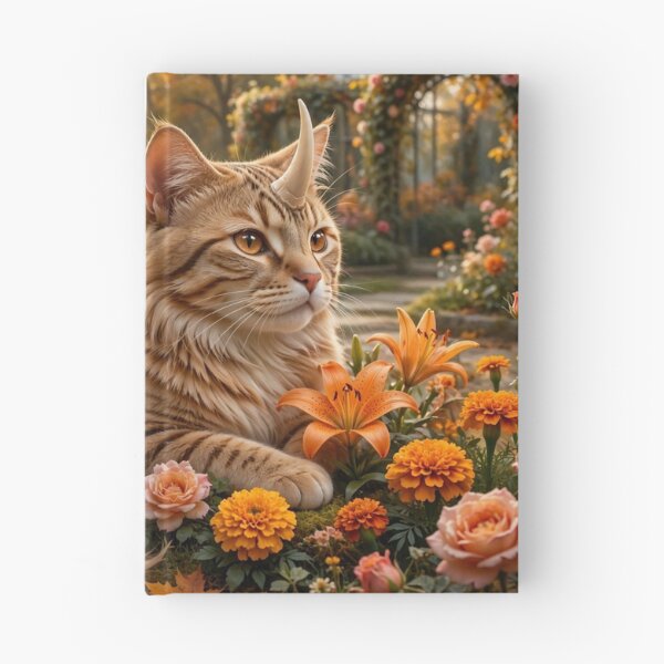 Item preview, Garden Unicorn Cat – Autumn Fantasy Feline designed and sold by TreatLLC.