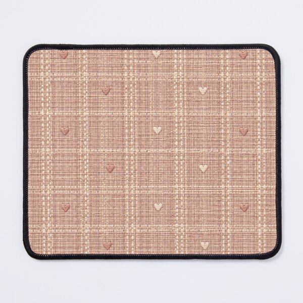 Item preview, Blush Pink Woven Hearts Pattern – Cozy Romantic Textile designed and sold by HO•Designs.