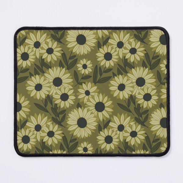 Item preview, Vintage Daisies Mustard designed and sold by bonnie k thompson.