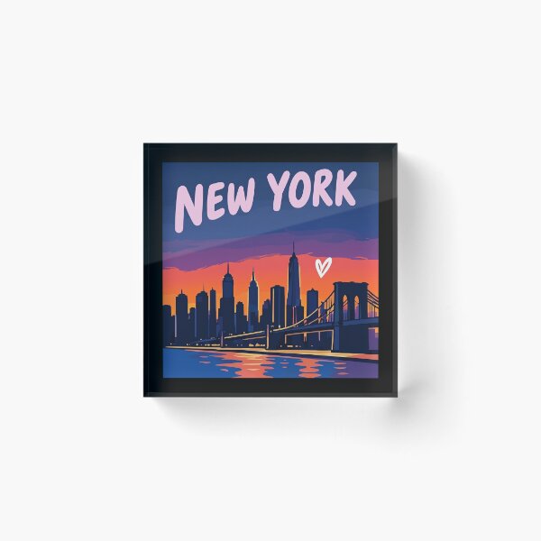 Item preview, New York City designed and sold by HoshiiCreations.