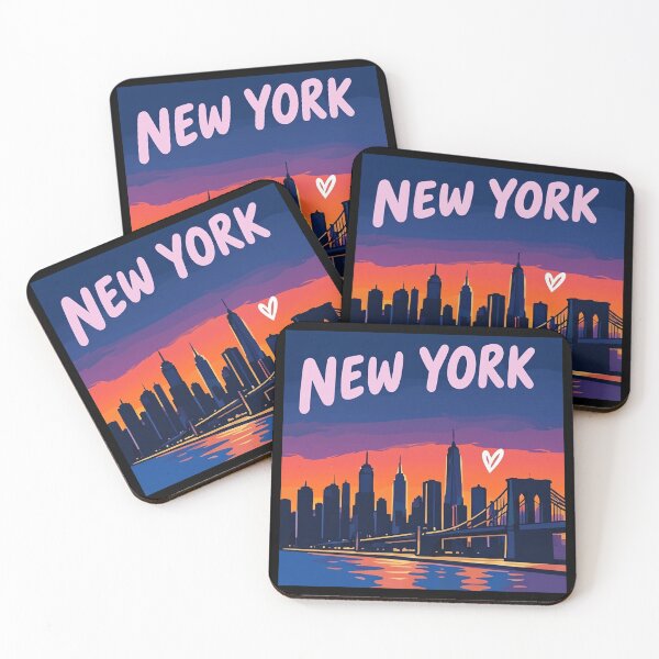 Item preview, New York City designed and sold by HoshiiCreations.