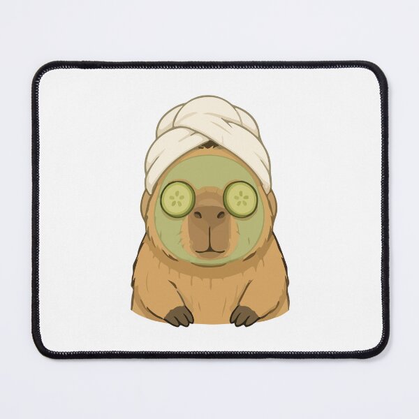 Item preview, Capybara Cartoon Spa Day Funny Animal designed and sold by stylishdzign.