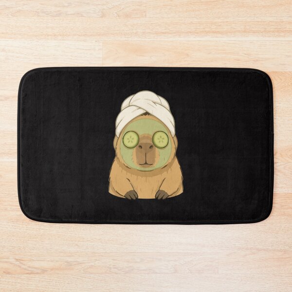 Item preview, Capybara Cartoon Spa Day Funny Animal  designed and sold by stylishdzign.