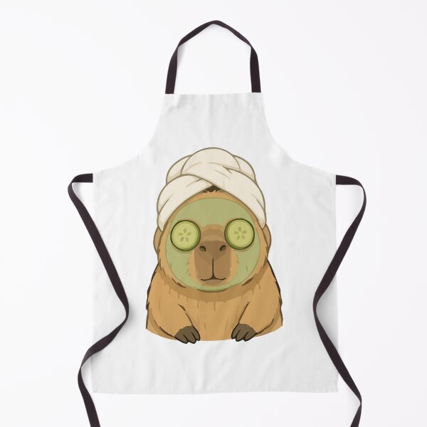 Item preview, Capybara Cartoon Spa Day Funny Animal designed and sold by stylishdzign.
