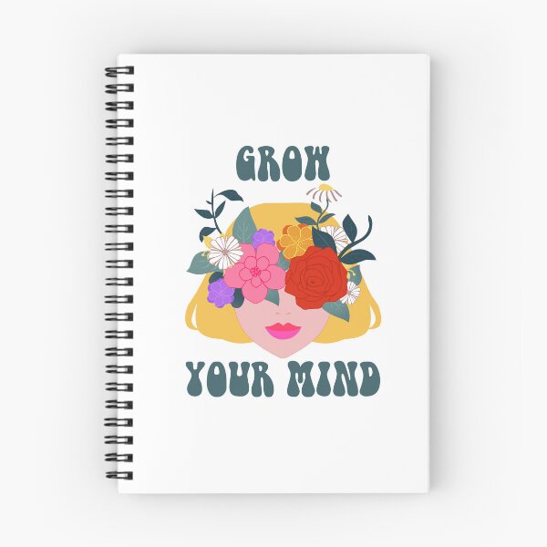 Item preview,  Grow Your Mind – Floral Blonde Woman Botanical Self Growth Aesthetic designed and sold by ralucasrf.